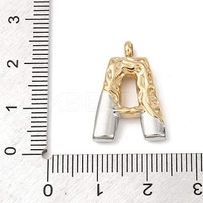 26Pcs 304 Stainless Steel Alphabet Pendants STAS-Z170-01GP-1