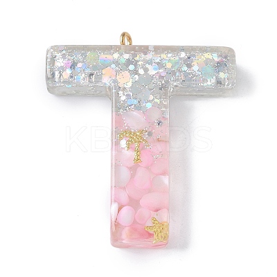 Resin Pendants RESI-B029-01P-T-1