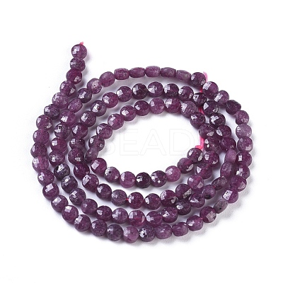 Natural Ruby Beads Strands G-I249-A33-1