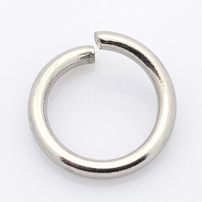Tarnish Resistant 304 Stainless Steel Open Jump Rings STAS-E066-03-5mm-1