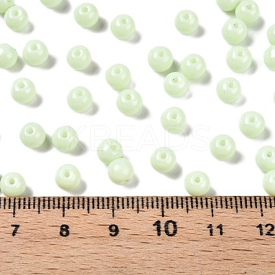 Opaque Baking Paint Glass Beads DGLA-T004-02M-1