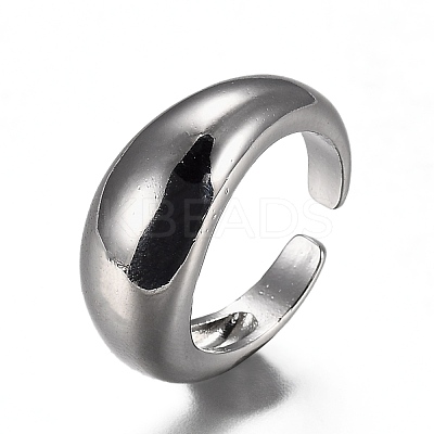 Brass Cuff Rings RJEW-H538-18-1