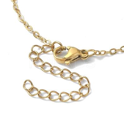 2Pcs 2 Style Brass Macrame Pouch Empty Stone Holder for Pendant Necklaces Making NJEW-JN04566-1