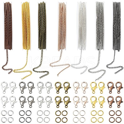 DIY Necklaces Jewelry Making Kit DIY-YW0009-35-1