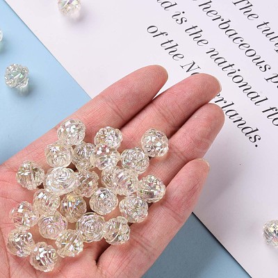 Transparent Acrylic Beads TACR-S154-33C-205-1