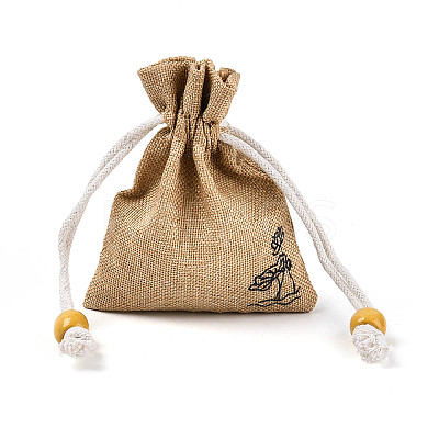 Burlap Packing Pouches ABAG-L006-A-01-1
