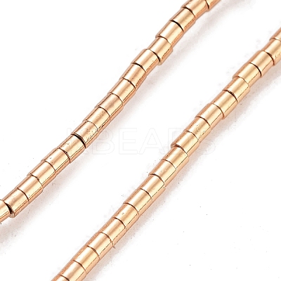 Synthetic Non-magnetic Hematite Beads Strands G-P545-M01-01C-1