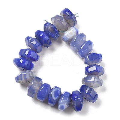 Natural Agate Beads Strands G-K392-A10-1