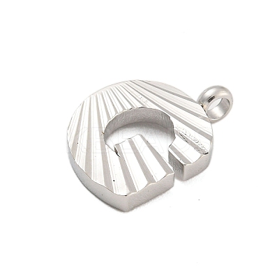 304 Stainless Steel Charms STAS-G345-01P-G-1