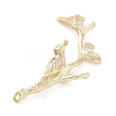 Brass Links Connector Charms KK-G601-06G-03-1