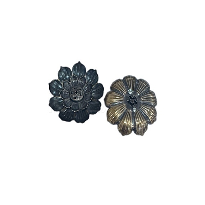 Zinc Alloy Incense Burner Holder AJEW-WH0248-269-1