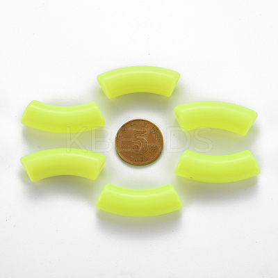 Opaque Acrylic Beads MACR-S372-001B-S023-1