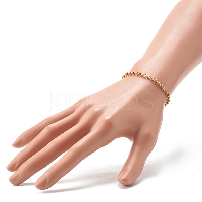 304 Stainless Steel Rolo Chain Bracelets BJEW-JB06447-03-1