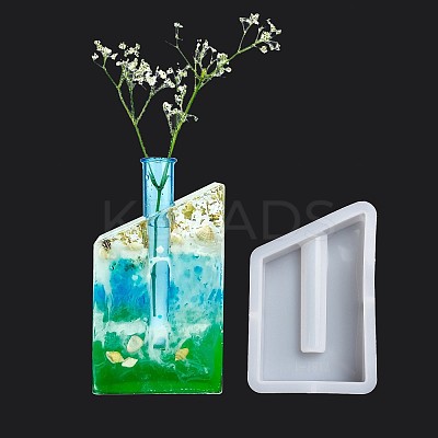 Trapezoid Display Holder Silicone Molds DIY-M045-06B-1