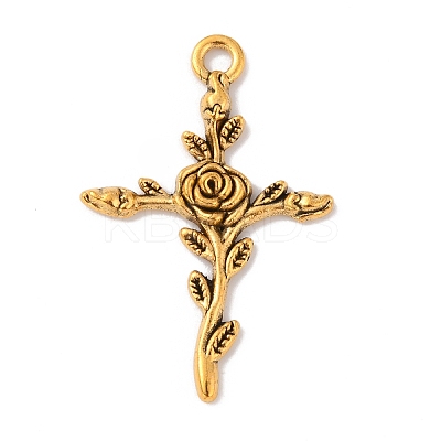 Tibetan Style Alloy Pendants X1-FIND-WH0110-429AG-1