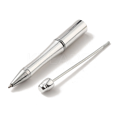 Plastic Beadable Pens AJEW-L094-01E-1