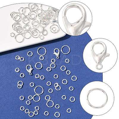 DIY Jewelry Making Findings Kit DIY-FS0009-91S-1