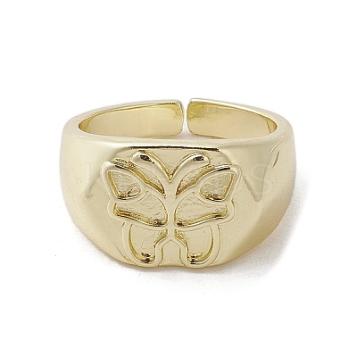 Brass Adjustable Rings RJEW-K257-70G-1