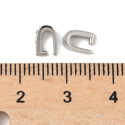 304 Stainless Steel Ice Pick Pinch Bails STAS-L022-496P-01-1