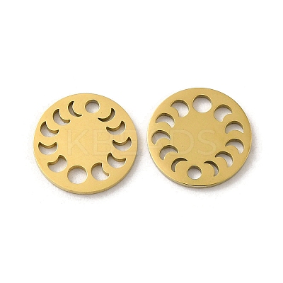 Ion Plating(IP) 304 Stainless Steel Connector Charms STAS-J042-17G-1