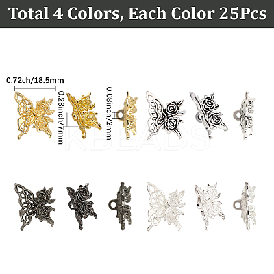 100Pcs Tibetan Styles Alloy Spacer Beads FIND-SC0020-12A-1
