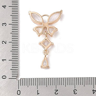 Butterfly Charms KK-B100-058G-1