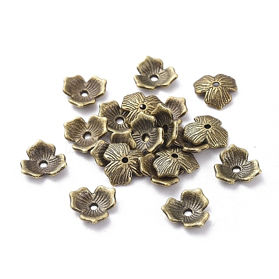 Tibetan Style Alloy Bead Caps LS-TIBEB-EA11600YKG-AB-LF-1