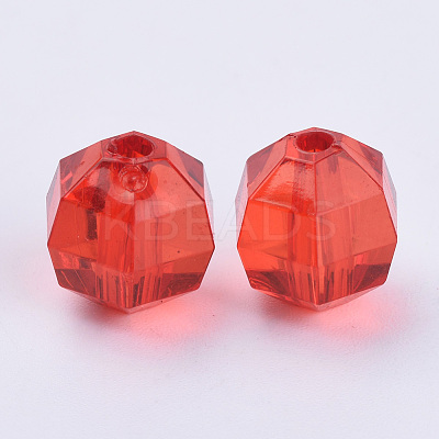Transparent Acrylic Beads LS-TACR-Q256-8mm-V12-1