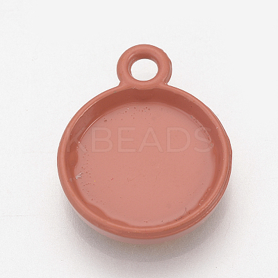 Spray Painted Alloy Enamel Pendants LS-ENAM-Q425-39B-1