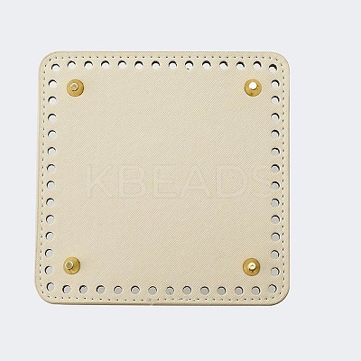 PU Imitation Leather Bag Bottoms DIY-H002-15C-1