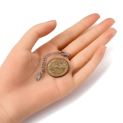 304 Stainless Steel Ends with Chains FIND-JF00169-1
