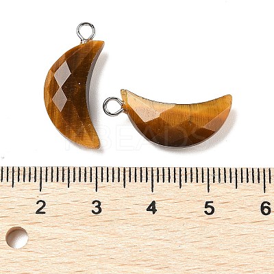 Natural Tiger Eye Pendants G-L614-D05-P04-1