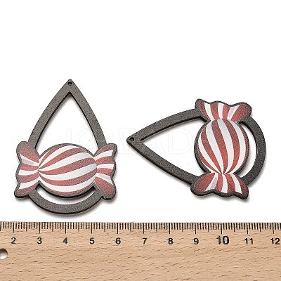 Wood Pendants WOOD-Z003-04F-1
