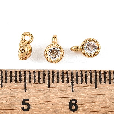 SHEGRACE Brass Pave Cubic Zirconia Charms XGRQ5K055-832G-A-1