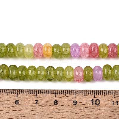 Glass Beads Strands GLAA-N059-5x8mm-21-1