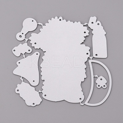 Bear Frame Carbon Steel Cutting Dies Stencils DIY-F050-20-1