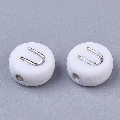 Plating Acrylic Beads PACR-R243-04U-1