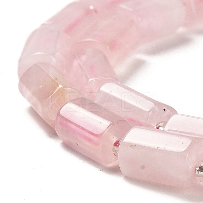 Natural Rose Quartz Beads Strands G-N327-06-17-1