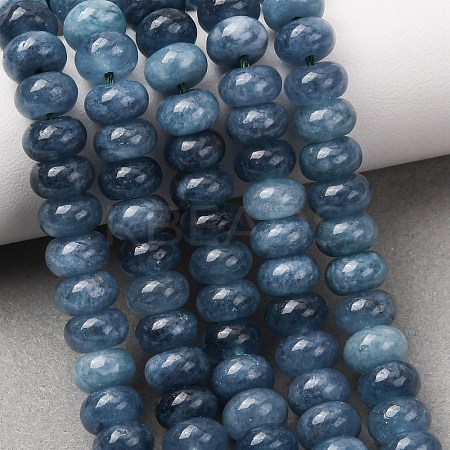 Natural White Jade Beads Strands X-G-E507-01-10-1