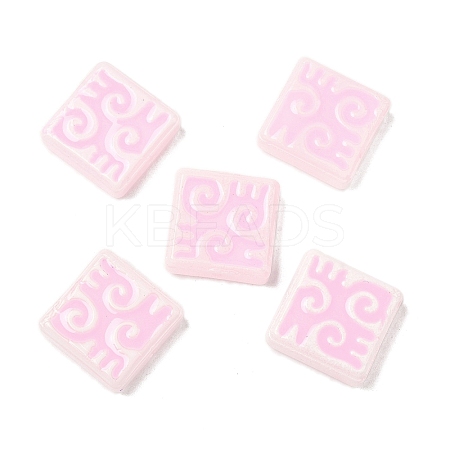 Dyed & Heated Baking Paint Glass Beads LAMP-D004-03F-1