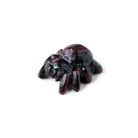 Natural Garnet Sculpture Display Decorations G-PW0004-33P-1