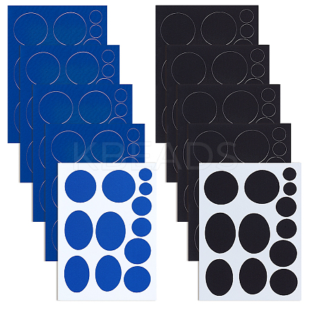 10Pcs 2 Colors Nylon Repair Patches AJEW-OC0013-95-1