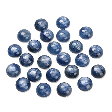 Natural Kyanite Cabochons G-B178-A01-12mm-1