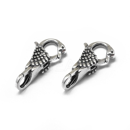 Thailand 925 Sterling Silver Lobster Claw Clasps STER-L057-007AS-1