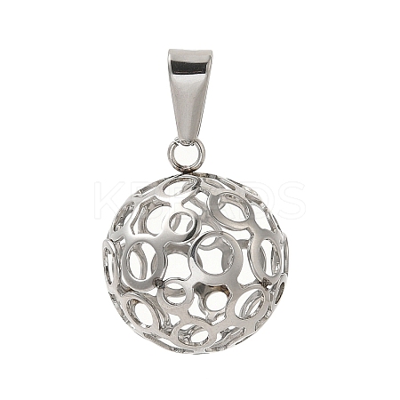 Non-Tarnish 304 Stainless Steel Pendants STAS-B053-23P-1