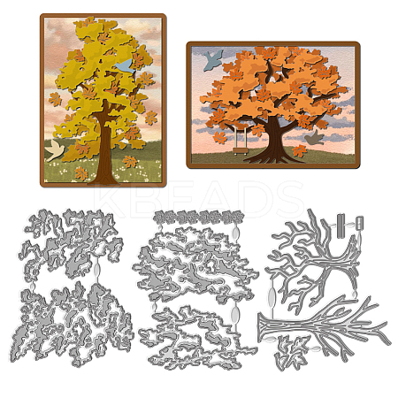Carbon Steel Cutting Dies Stencils DIY-WH0309-2329-1