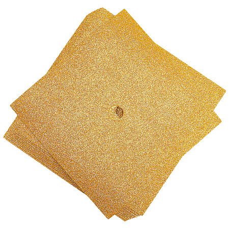Square EVA Glitter Graduation Cap Topper Stickers DIY-WH20053-05A-1