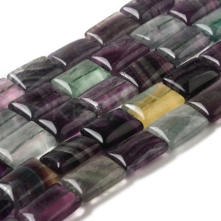 Natural Fluorite Beads Strands G-Z047-A01-02-1