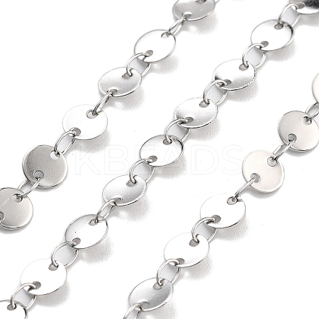 Non-Tarnish 304 Stainless Steel Link Chain CHS-H026-05A-P-1