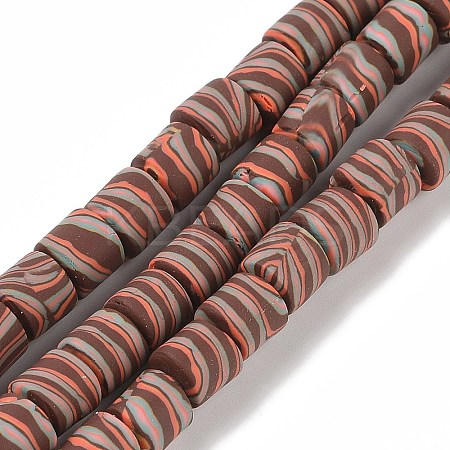 Handmade Polymer Clay Beads Strand CLAY-Z002-01S-1
